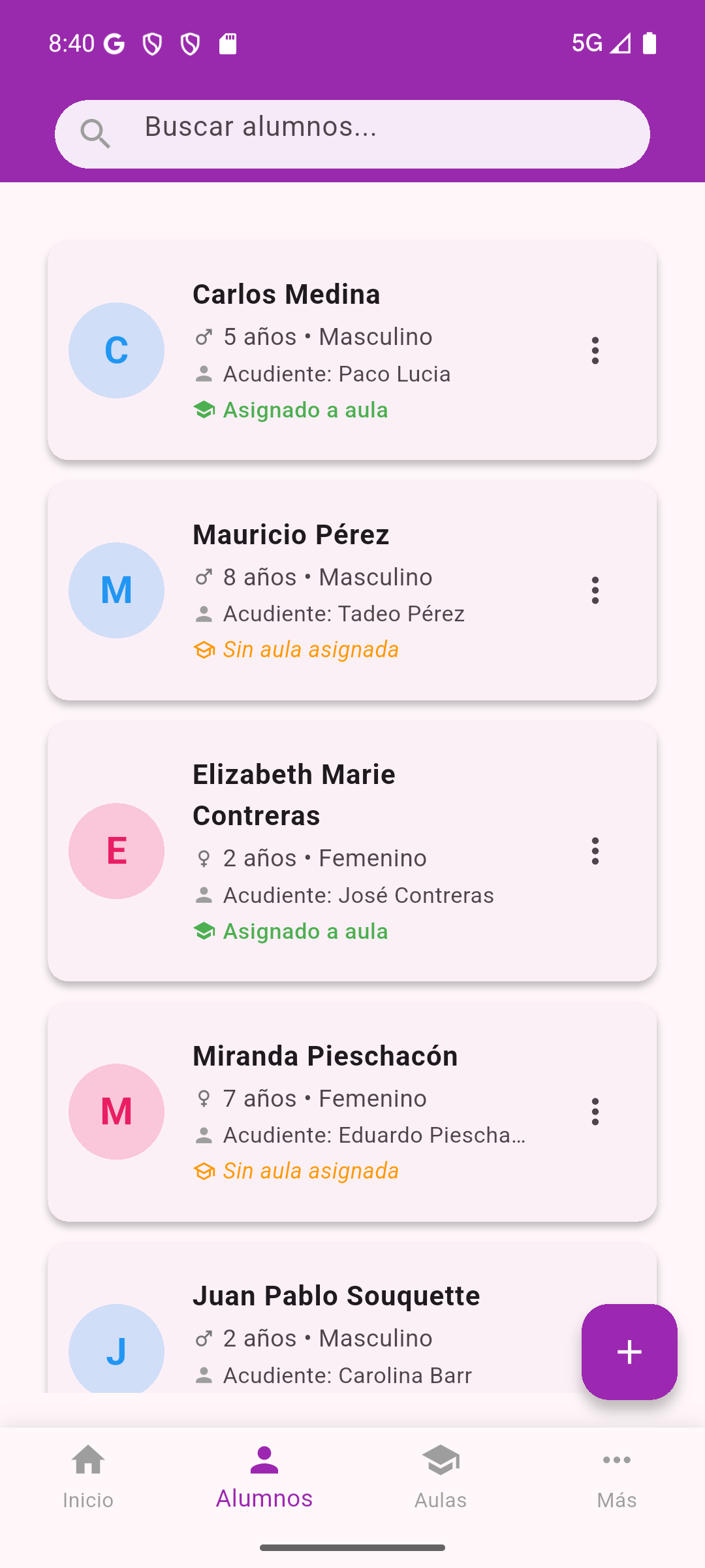 Rockybot School - pantalla 2